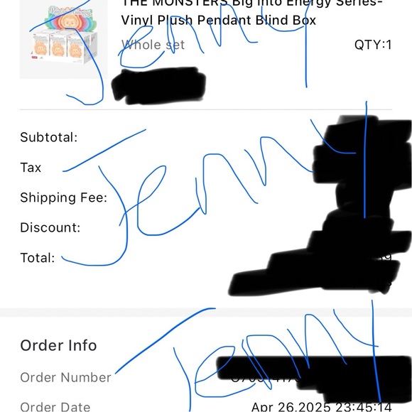 POP MART LABUBU 3.0 BIG INTO ENERGY - LOVE - Picture 3 of 8